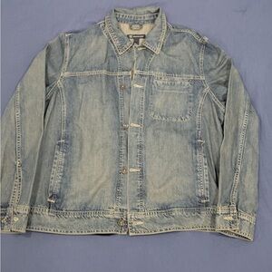 INC International Concepts Light Blue Denim Jacket